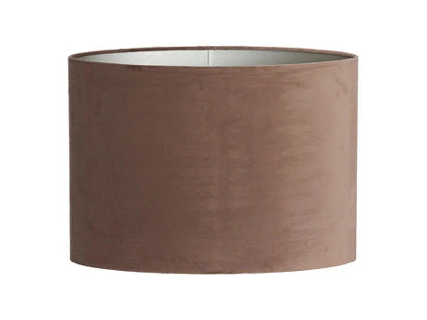 Abat-jour VELOURS - 45x21x32cm - Marron