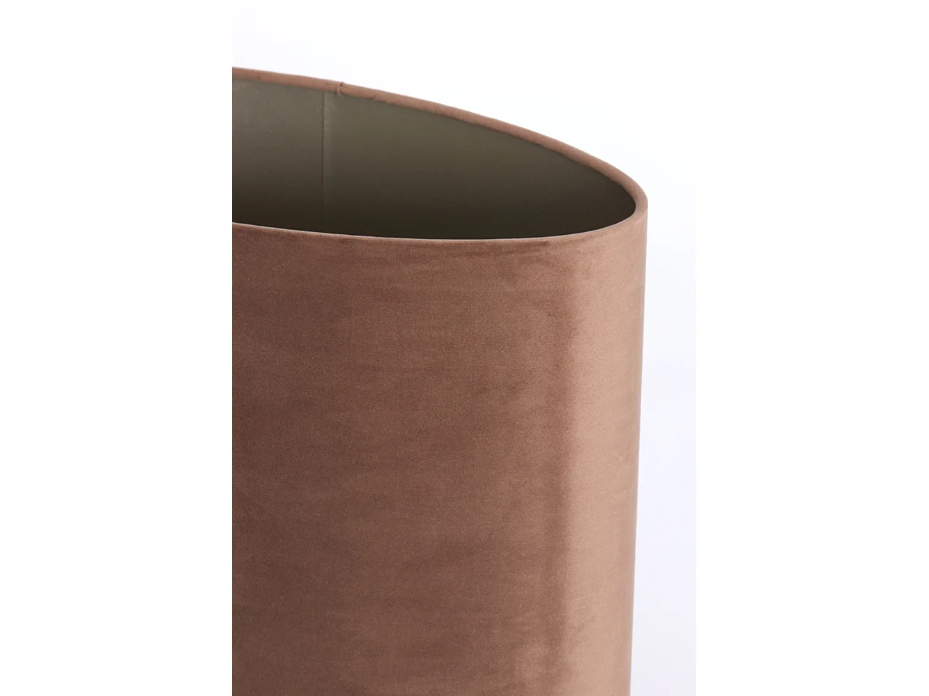 Abat-jour VELOURS - 45x21x32cm - Marron