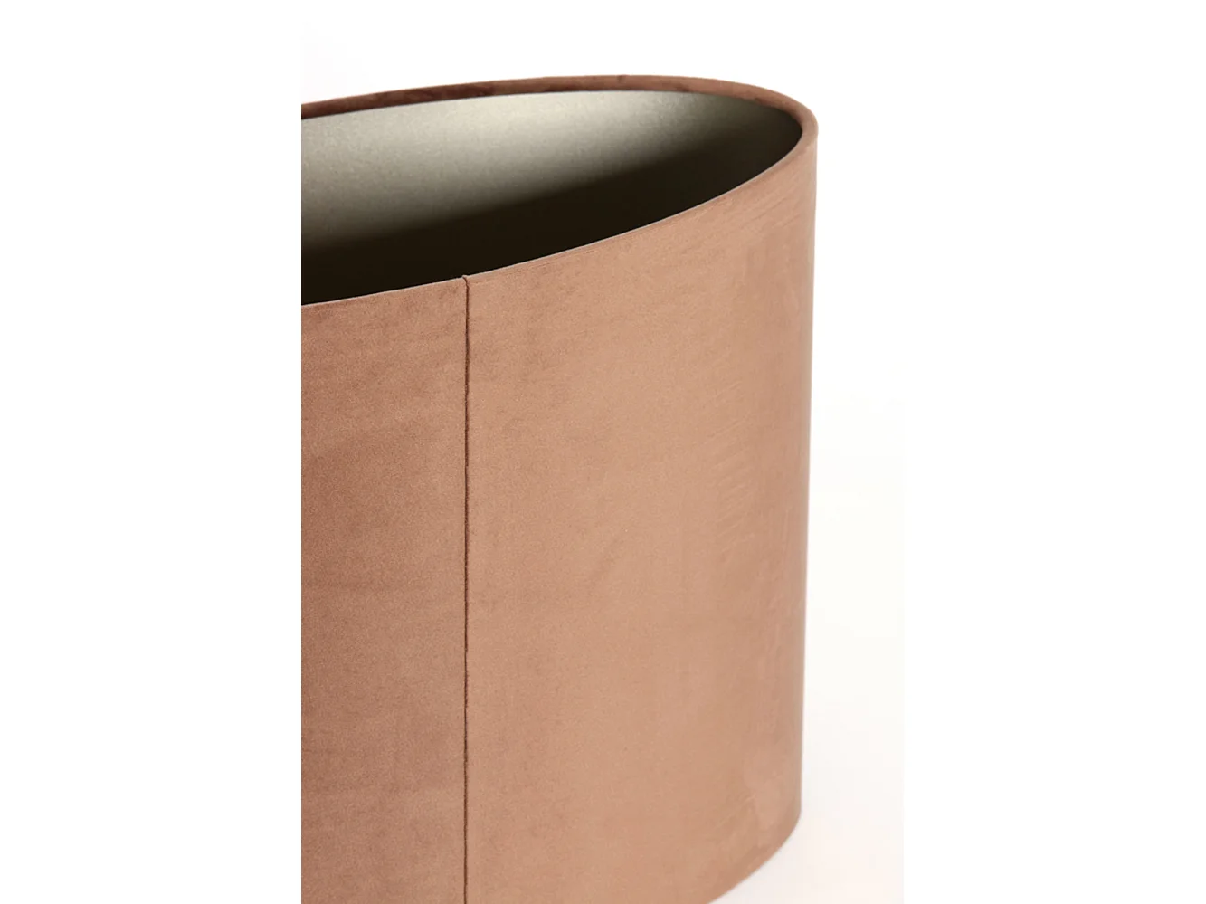 Abat-jour VELOURS - 45x21x32cm - Marron