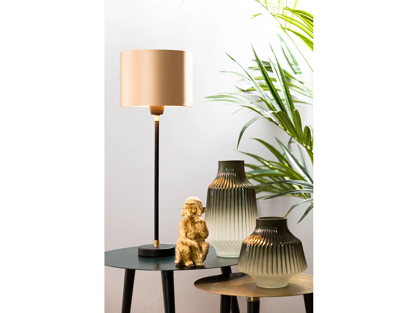 Lampenschirm MONACO - Ø20x15cm - Gold