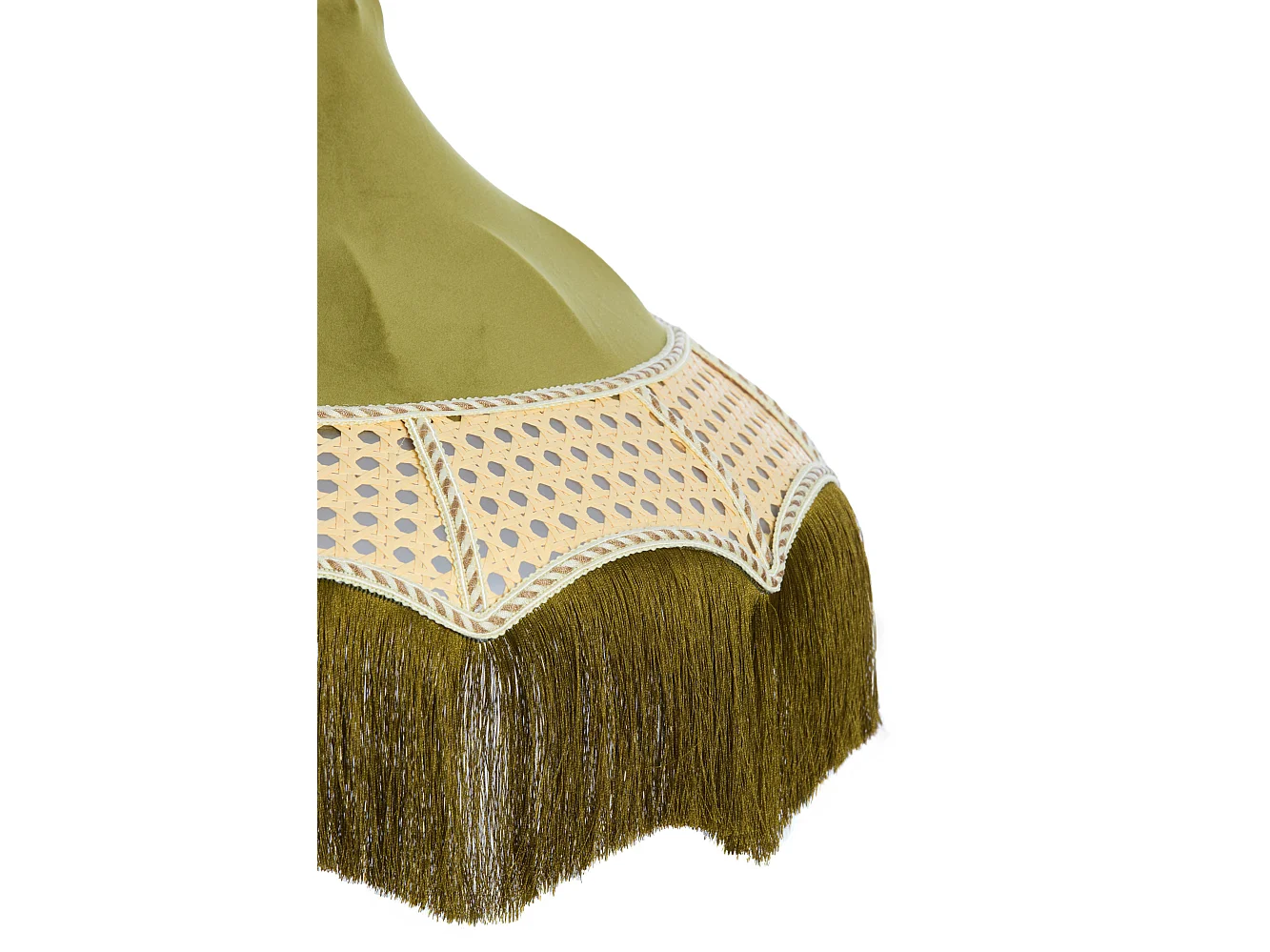 Abat-jour MIZIA - Ø35x28cm - Vert