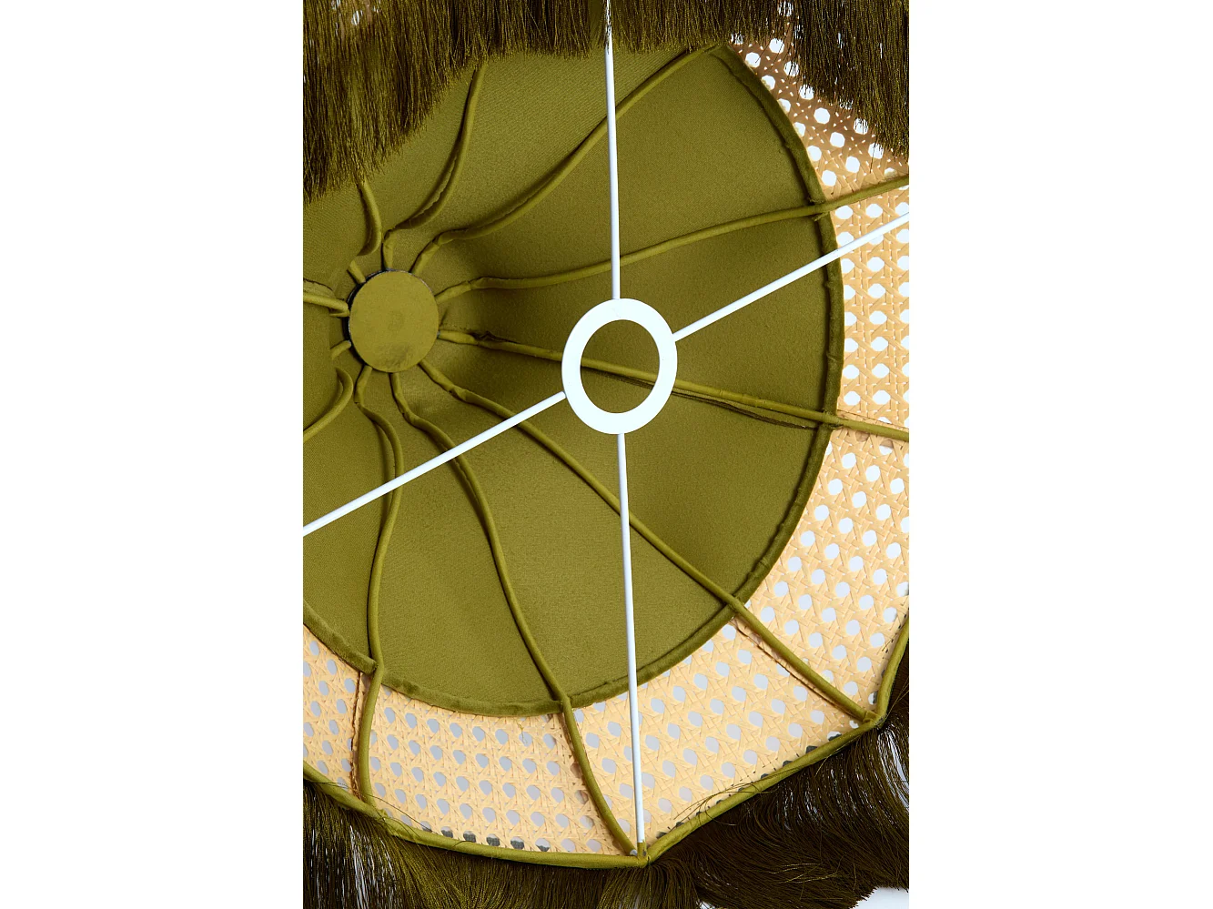 Abat-jour MIZIA - Ø35x28cm - Vert