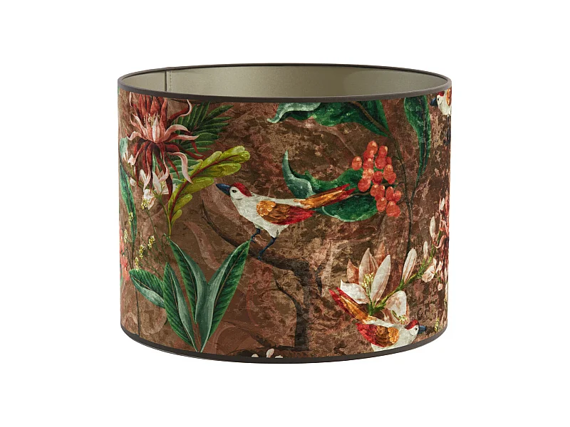 Lampenschirm PASSARO - Ø40x30cm - Braun