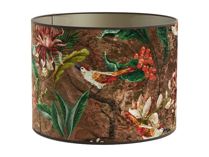 Lampenschirm PASSARO - Ø40x30cm - Braun