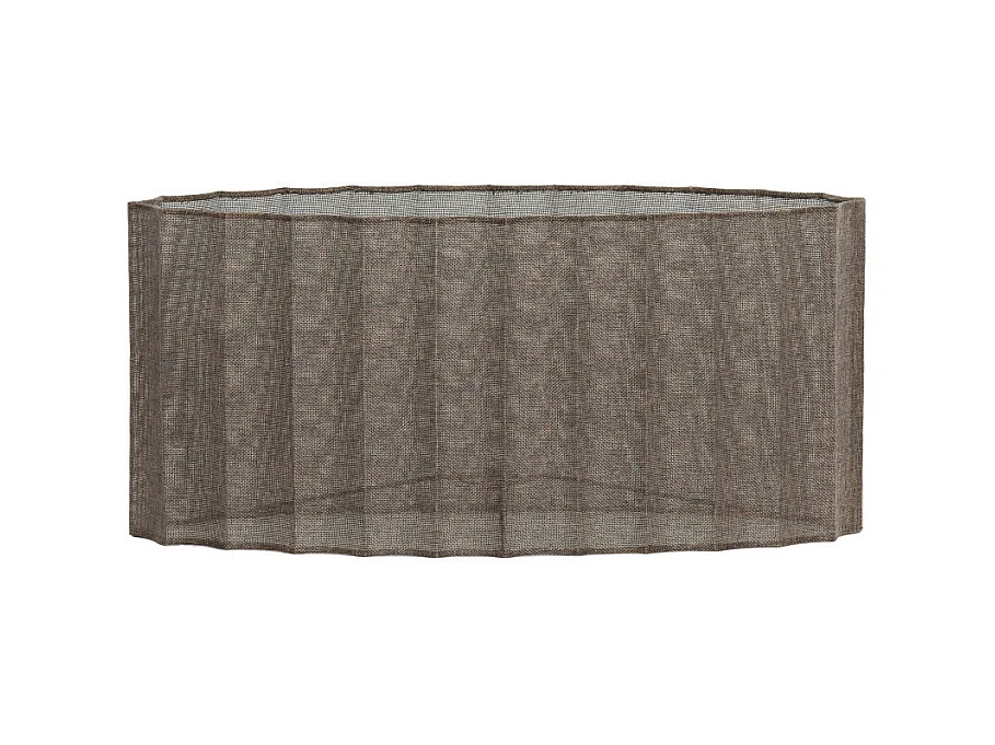 Abat-jour DISLI - 38x17,5x19cm - Marron