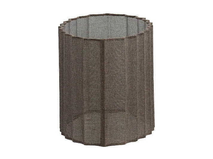 Abat-jour DISLI - 38x17,5x19cm - Marron