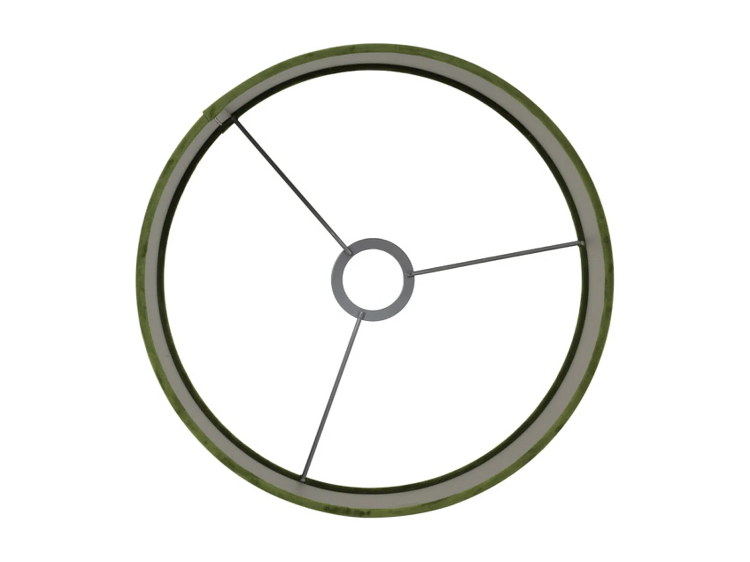 Pantalla VELOURS - Ø40x30cm - Verde