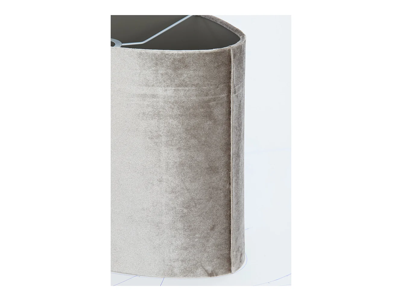 Abat-jour PALATA - 45x21x32cm - Marron