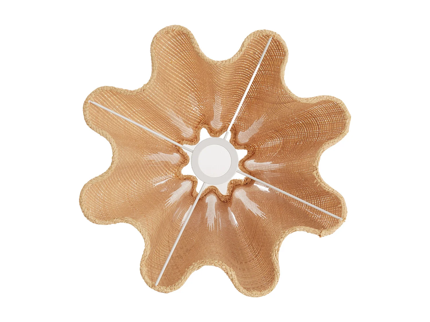 Abat-jour BEZAHA - 35x10,5x20cm - Marron