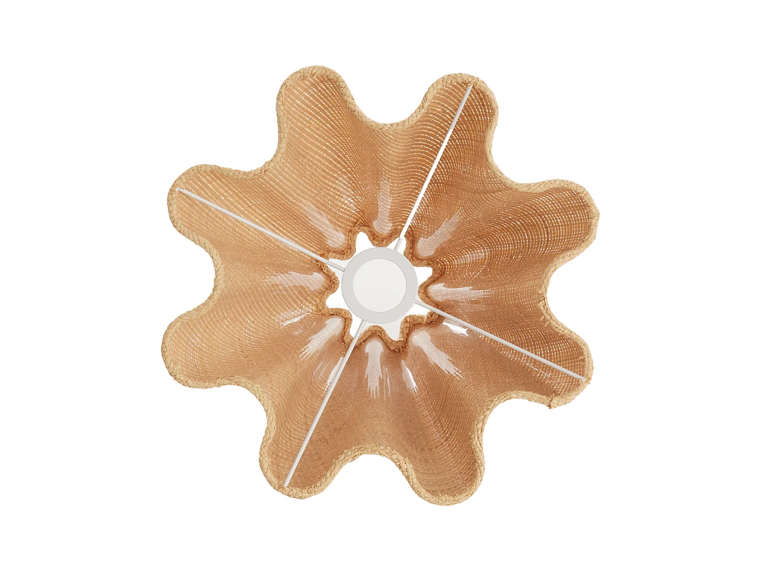 Lampenschirm BEZAHA - 35x10,5x20cm - Braun