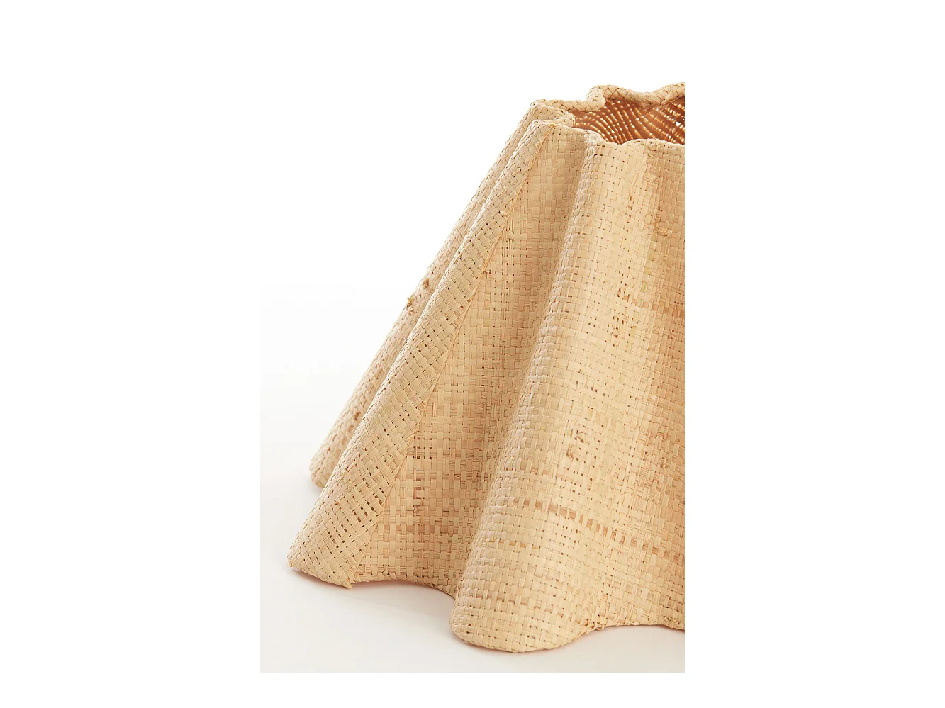 Lampenschirm BEZAHA - 35x10,5x20cm - Braun