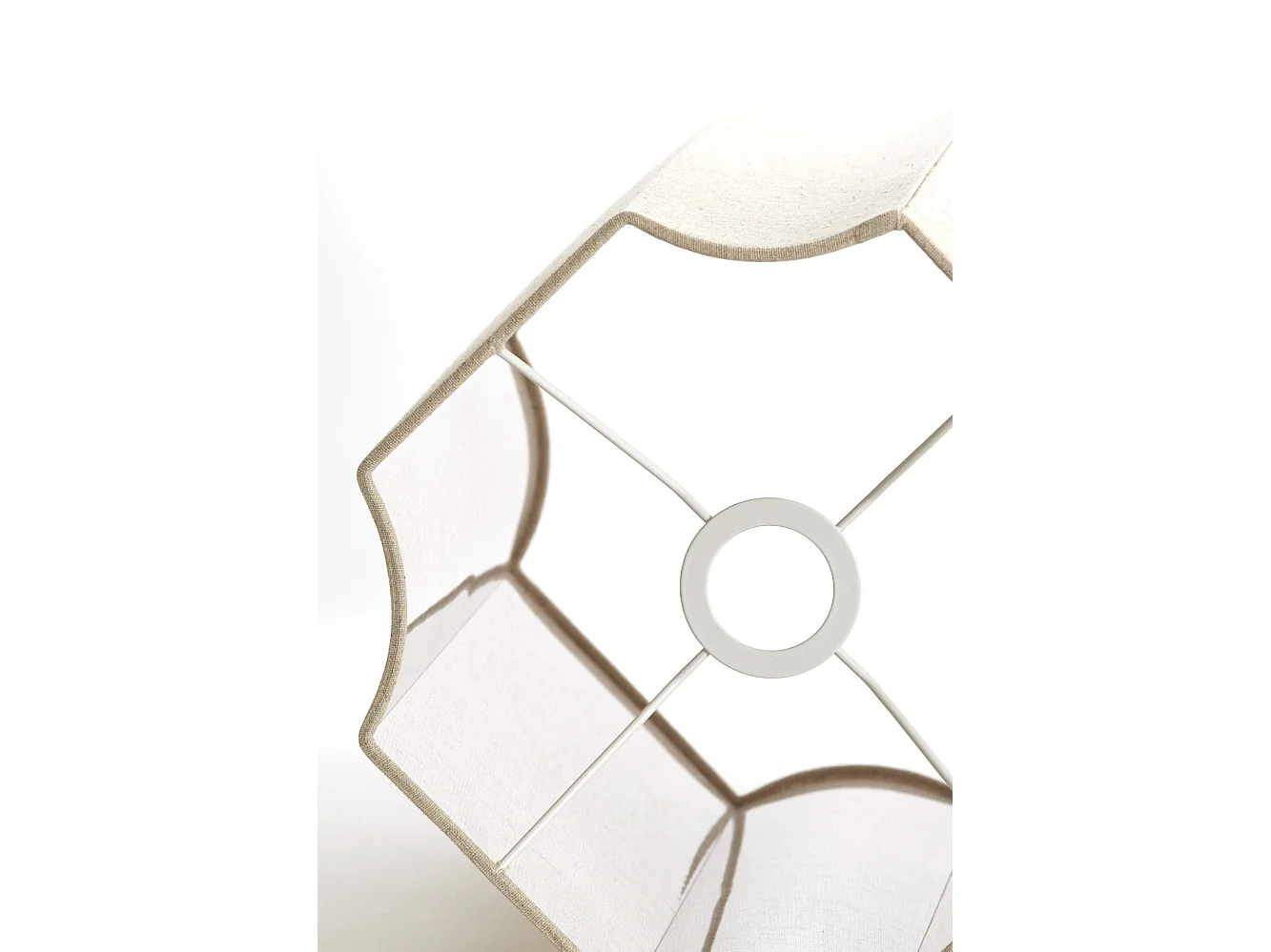 Abat-jour DASLI - Ø25x35cm - Marron