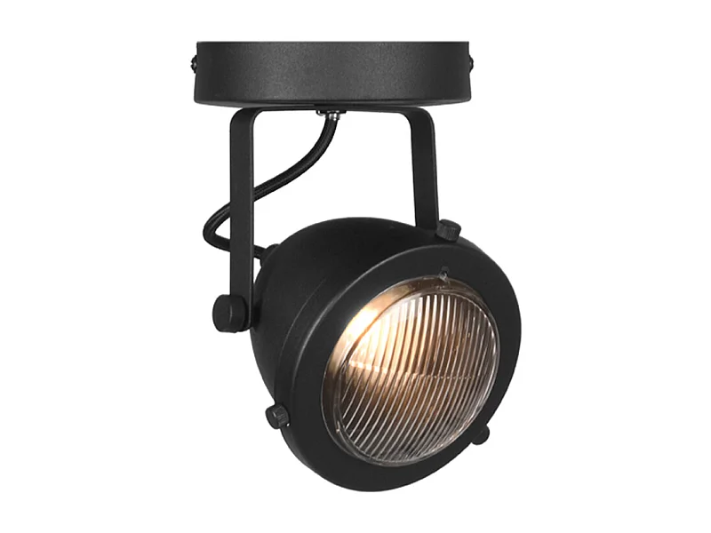 Spot Moto LED - Noir - Métal - 1 Feu