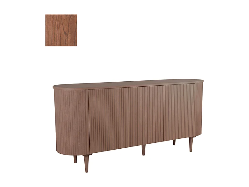 Sideboard Oliva - Walnuss - Eiche - 180 cm