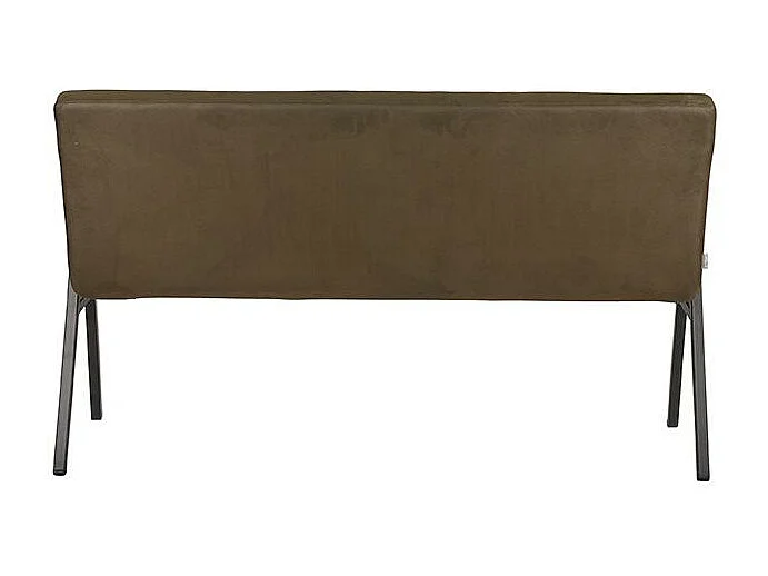 Eetkamerbank Matz - Army green - Microfiber - 145 cm