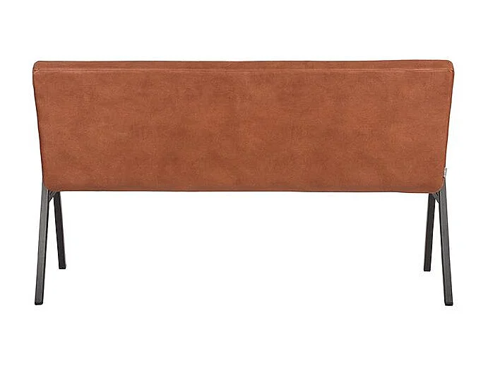 Eetkamerbank Matz - Cognac - Microfiber - 145 cm