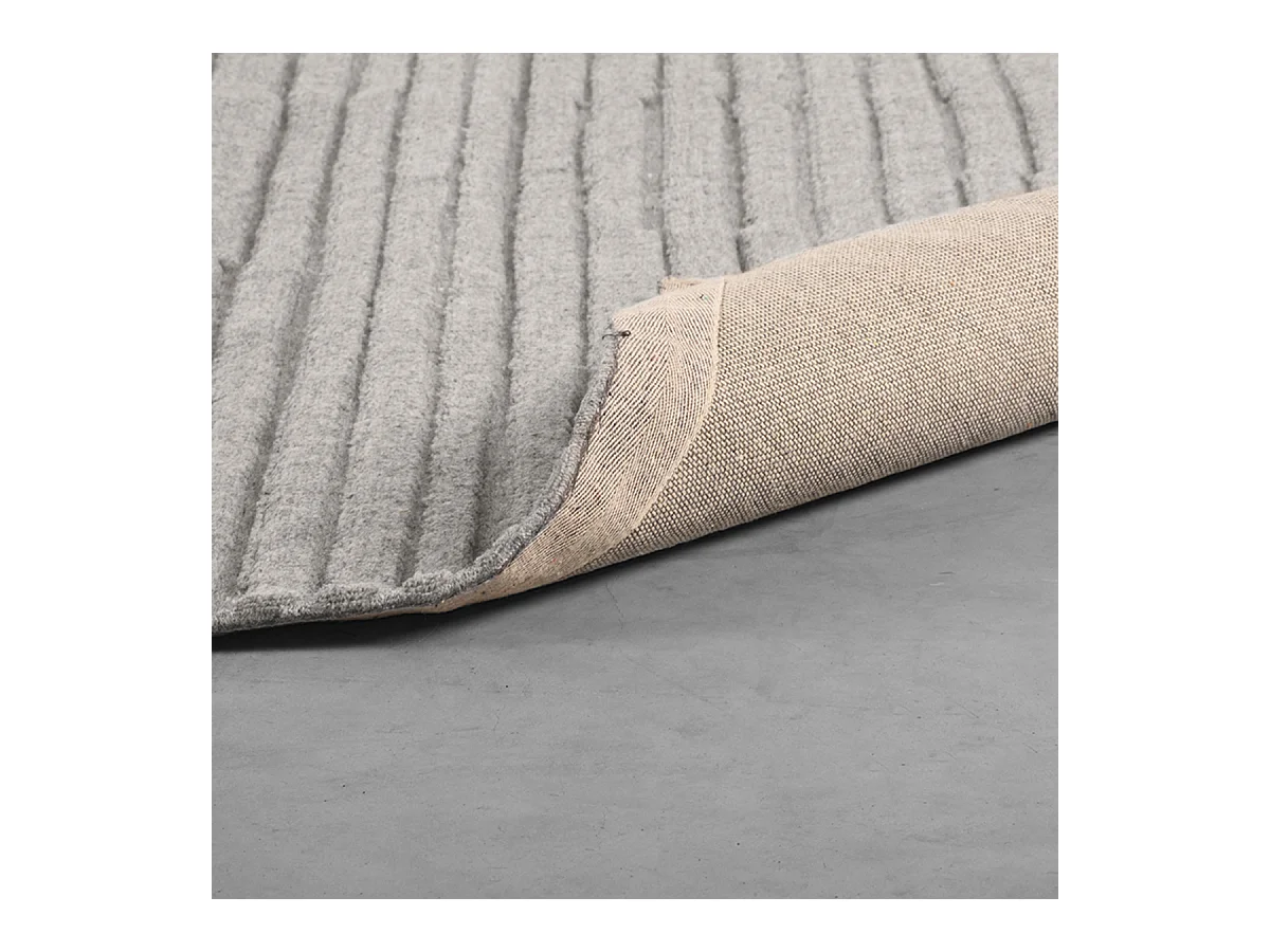 Vloerkleden Luxy - Grijs - Synthetisch - 160x230 cm