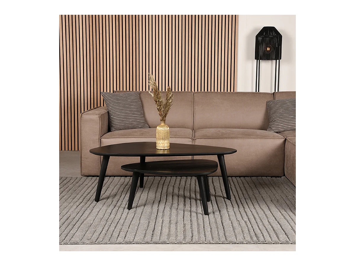 Vloerkleden Luxy - Grijs - Synthetisch - 160x230 cm