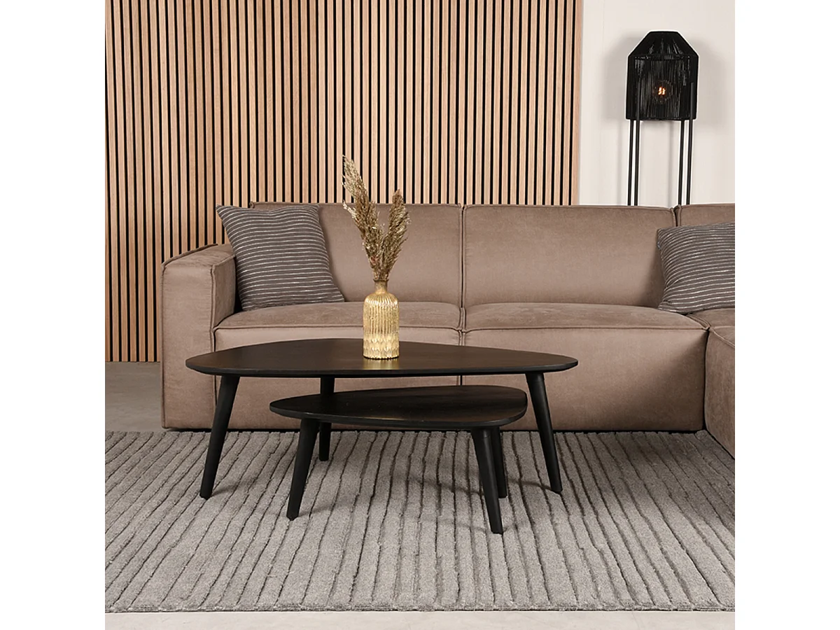 Vloerkleden Luxy - Grijs - Synthetisch - 160x230 cm