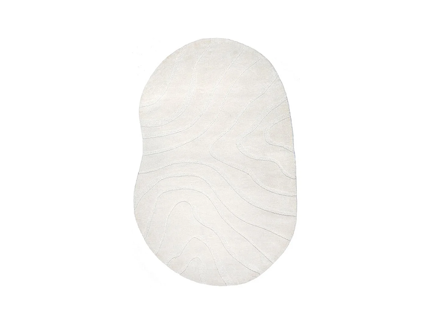 Tapis Goa - Ivoire - Synthétique - 200x300 cm