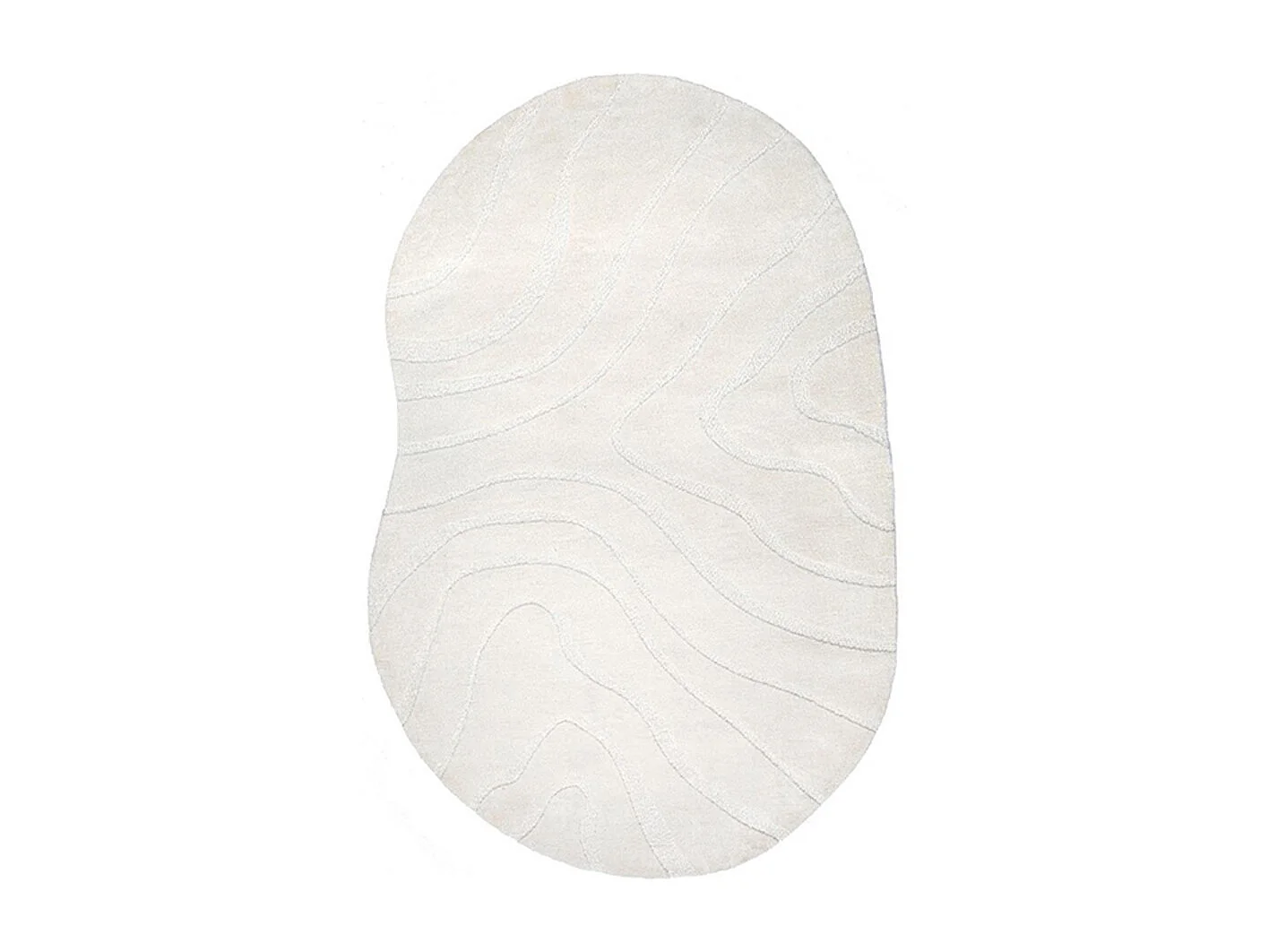 Tapis Goa - Ivoire - Synthétique - 200x300 cm