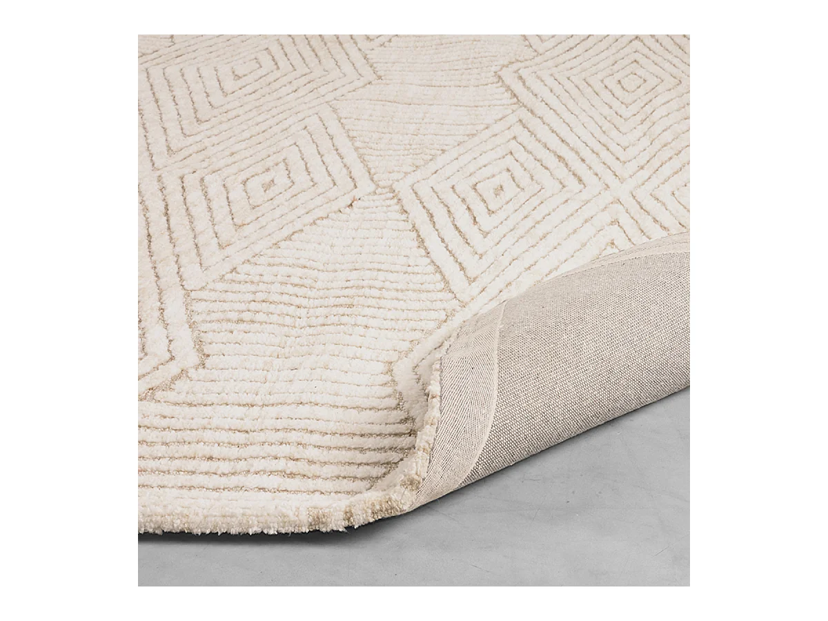 Tapis Cosy - Taupe - Synthétique - 200x300 cm