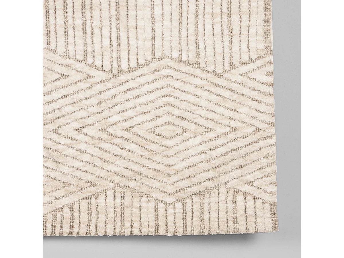 Tapis Cosy - Taupe - Synthétique - 200x300 cm
