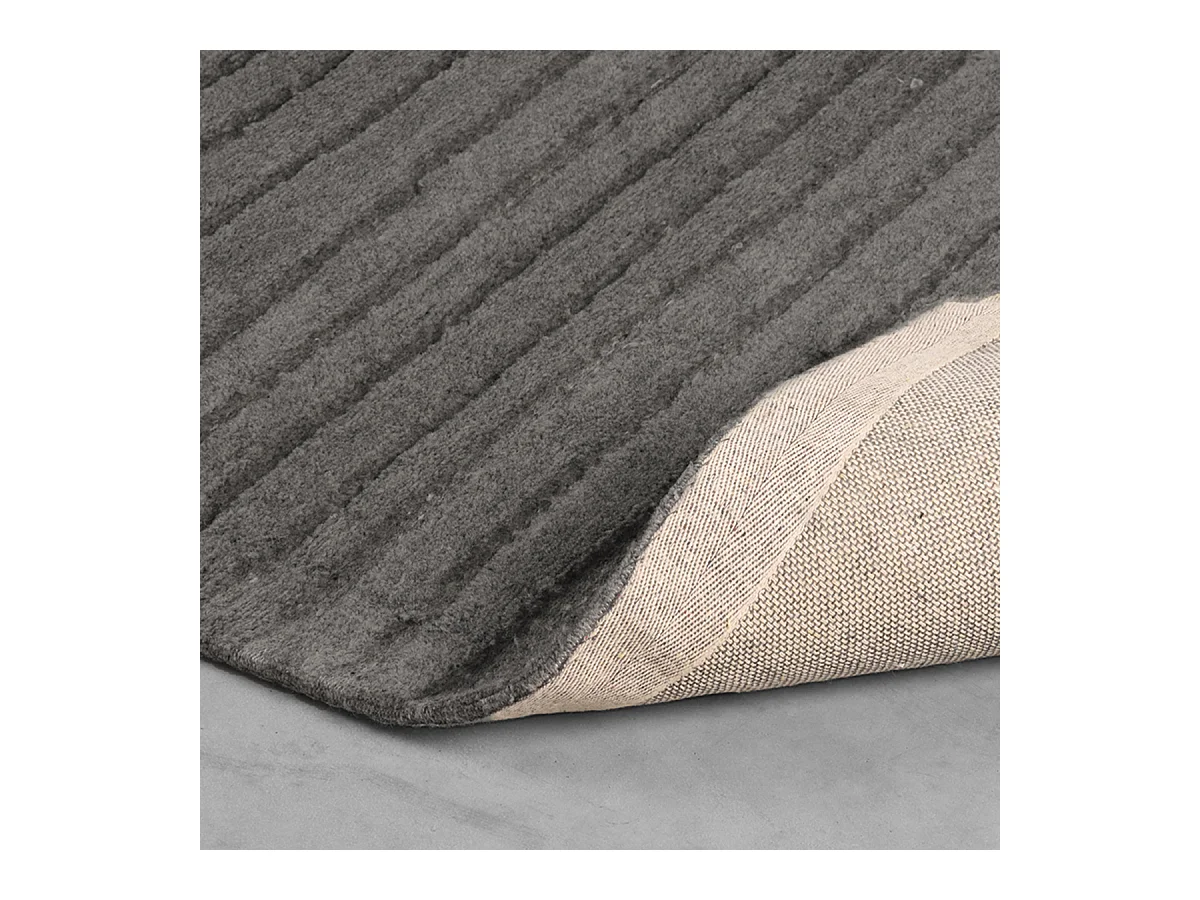 Vloerkleden Luxy - Antraciet - Synthetisch - 160x230 cm