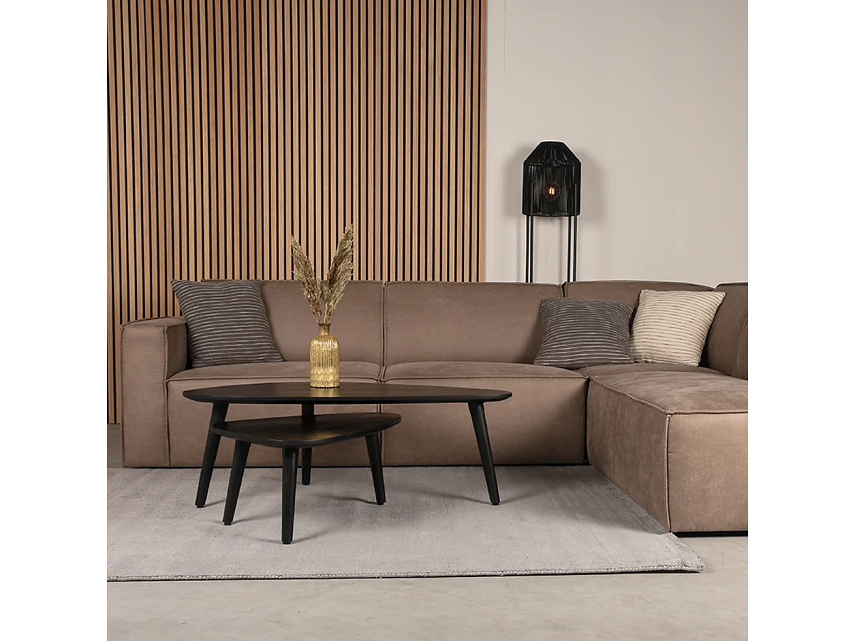 Tapis Velvy - Gris - Synthétique - 160x230cm