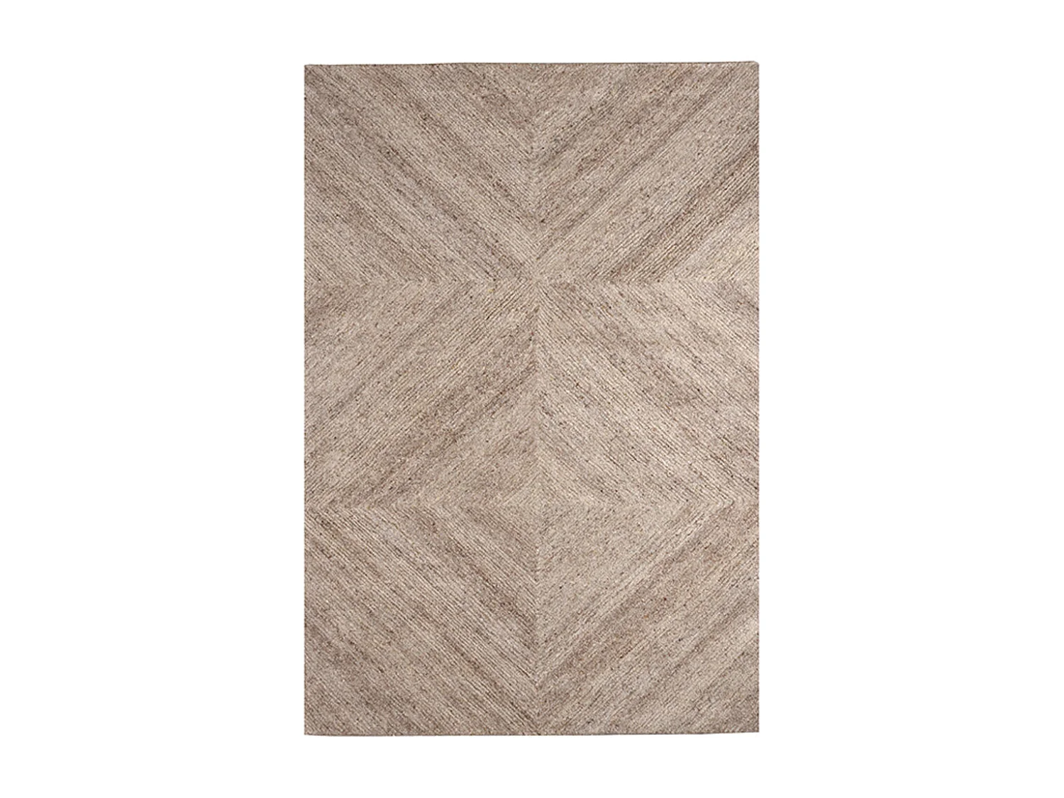 Tapis Blendy - Taupe - Laine - 200x300cm