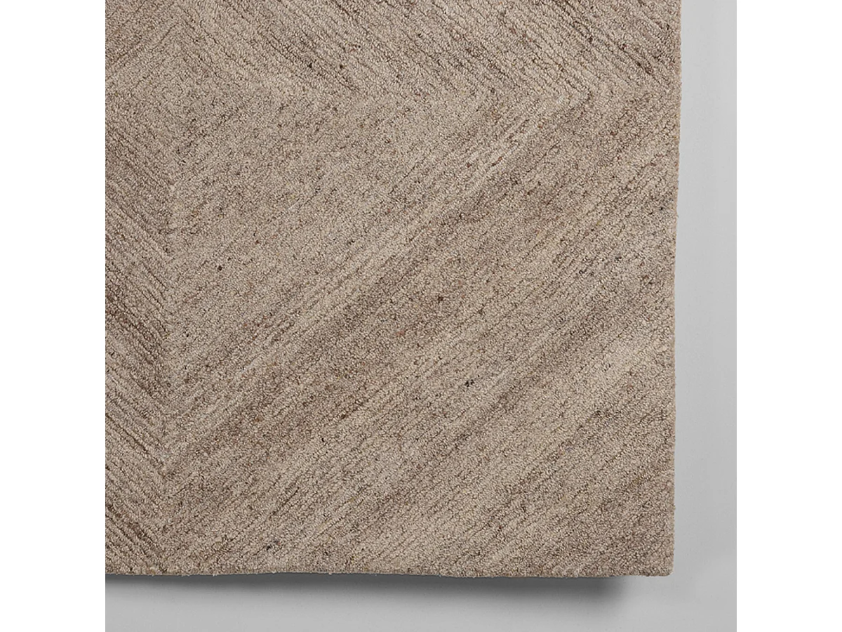 Tapis Blendy - Taupe - Laine - 200x300cm