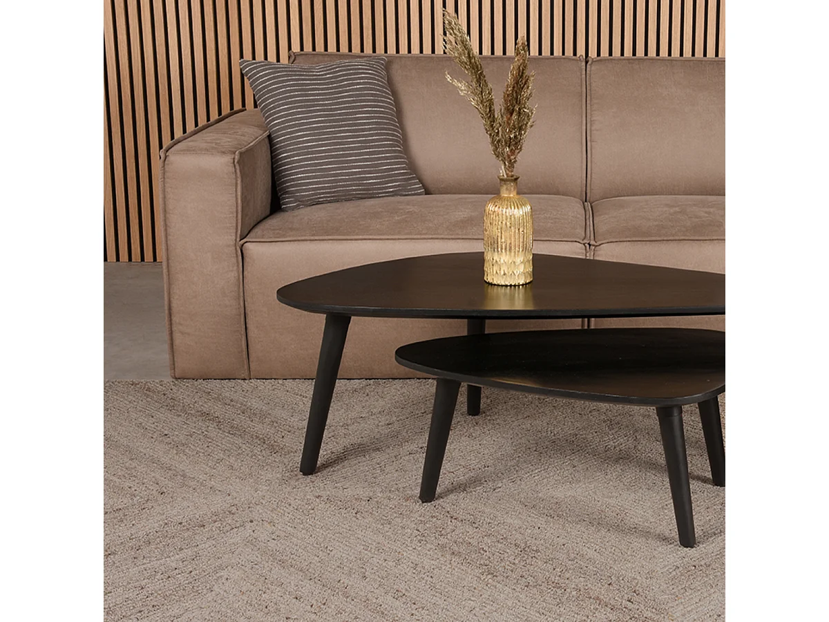Tapis Blendy - Taupe - Laine - 200x300cm