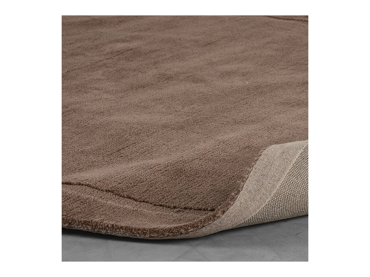 Vloerkleden Mody - Taupe - Synthetisch - 160x230 cm