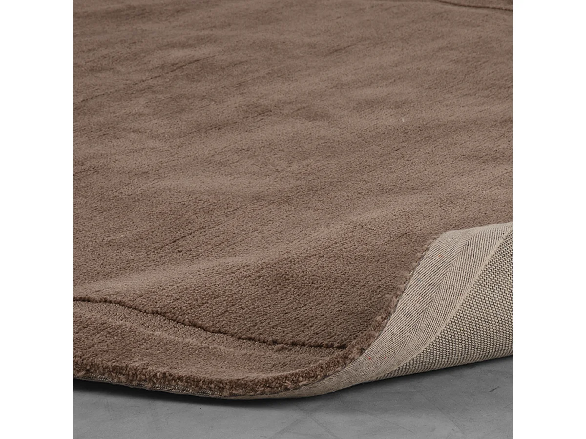 Vloerkleden Mody - Taupe - Synthetisch - 160x230 cm
