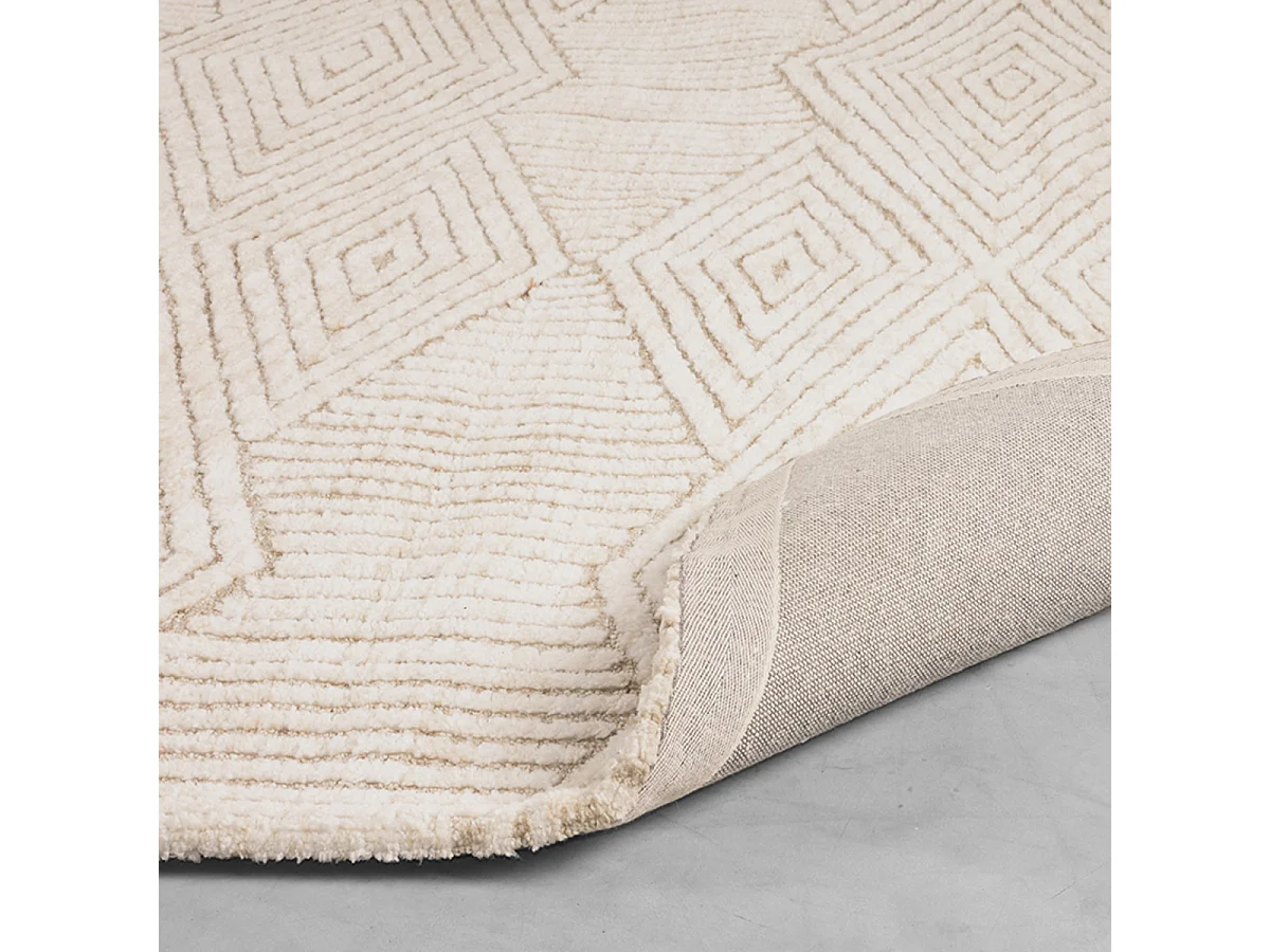 Tapis Cosy - Taupe - Synthétique - 160x230 cm