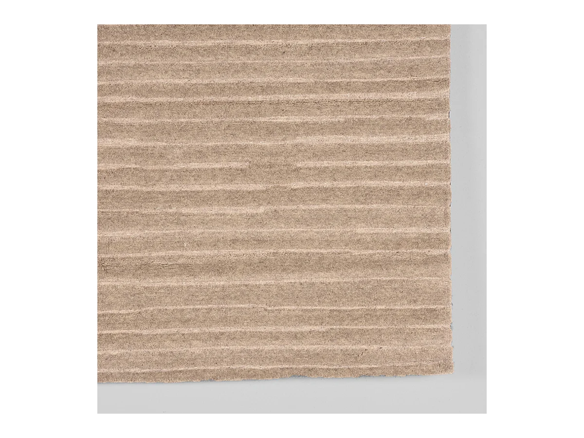 Vloerkleden Luxy - Taupe - Synthetisch - 160x230 cm