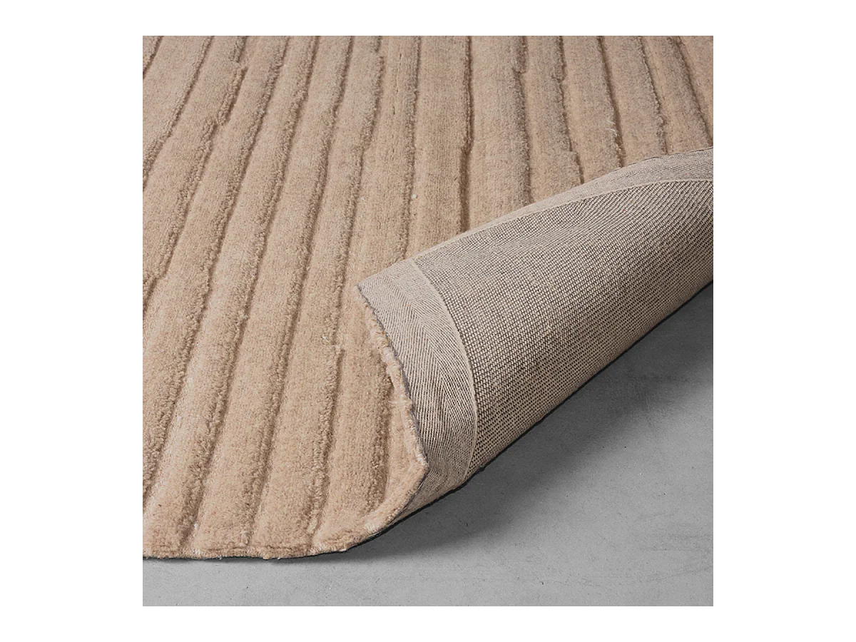 Vloerkleden Luxy - Taupe - Synthetisch - 160x230 cm