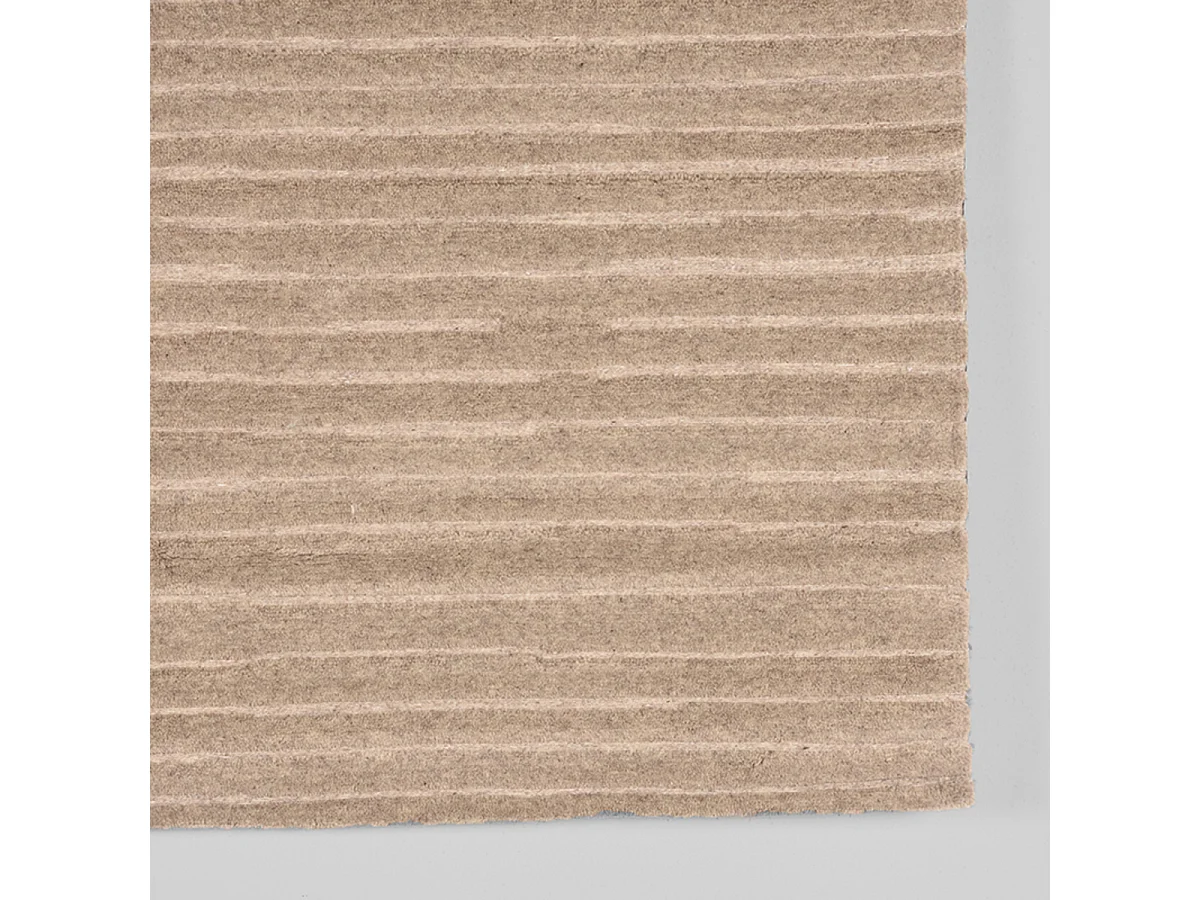 Tapis Luxy - Taupe - Synthétique - 160x230 cm