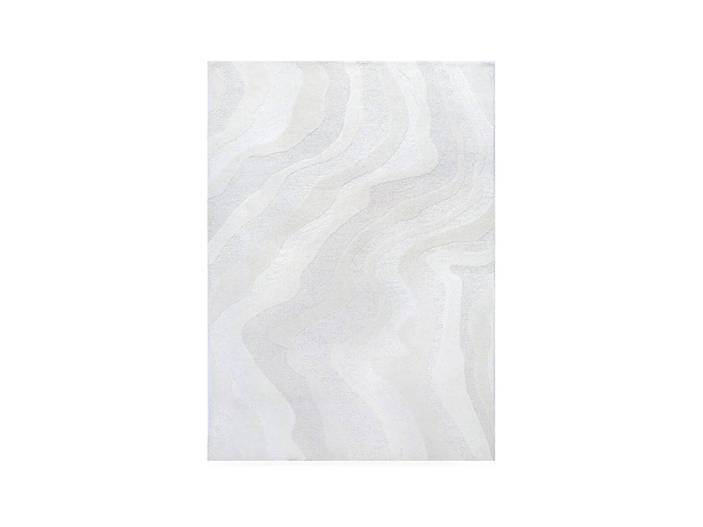 Tapis Mosa - Ivoire - Laine - 160x230 cm
