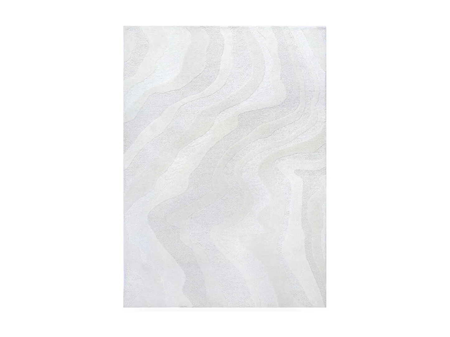 Tapis Mosa - Ivoire - Laine - 160x230 cm
