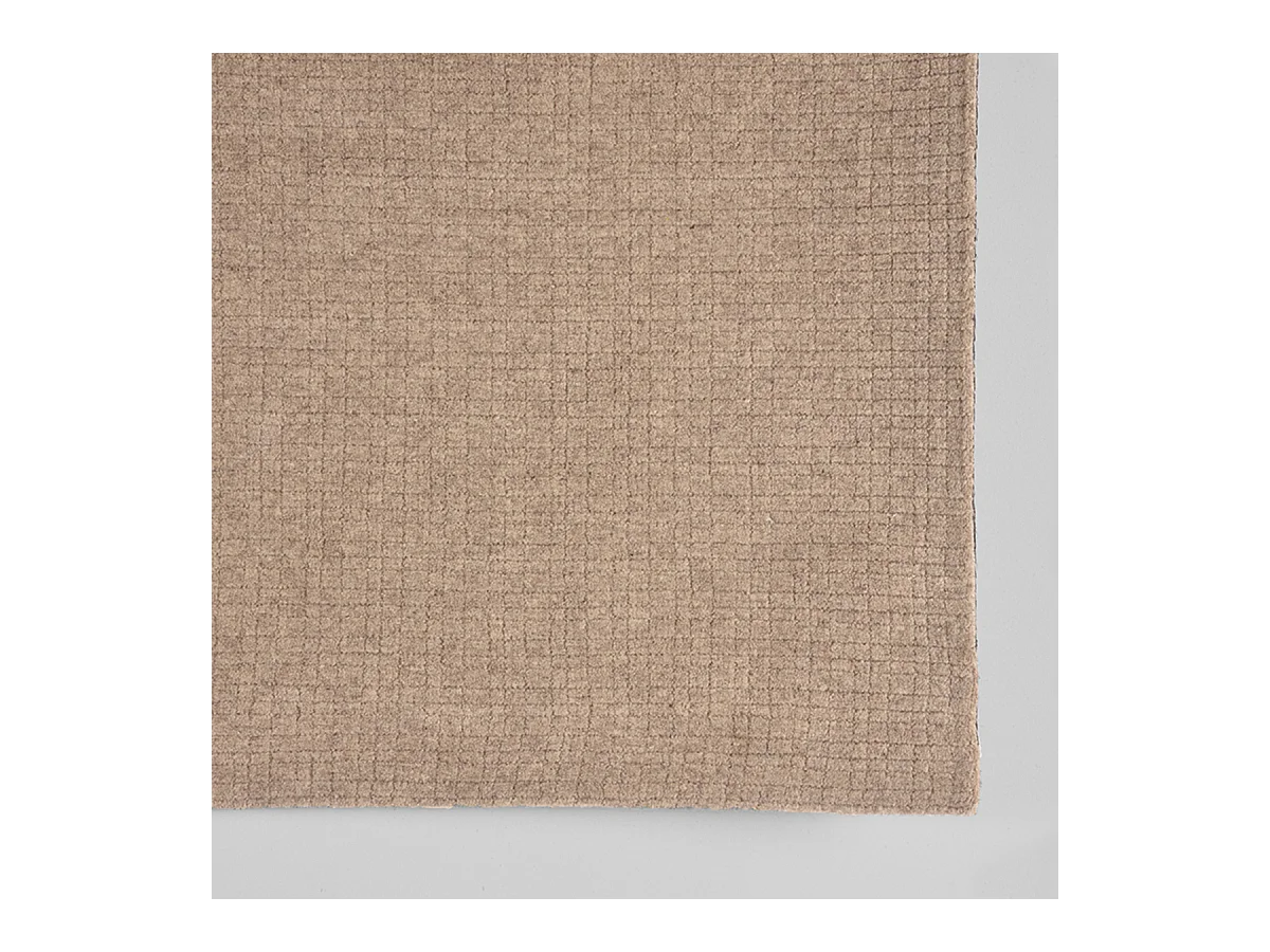 Tapis Wolly - Taupe - Laine - 200x300 cm