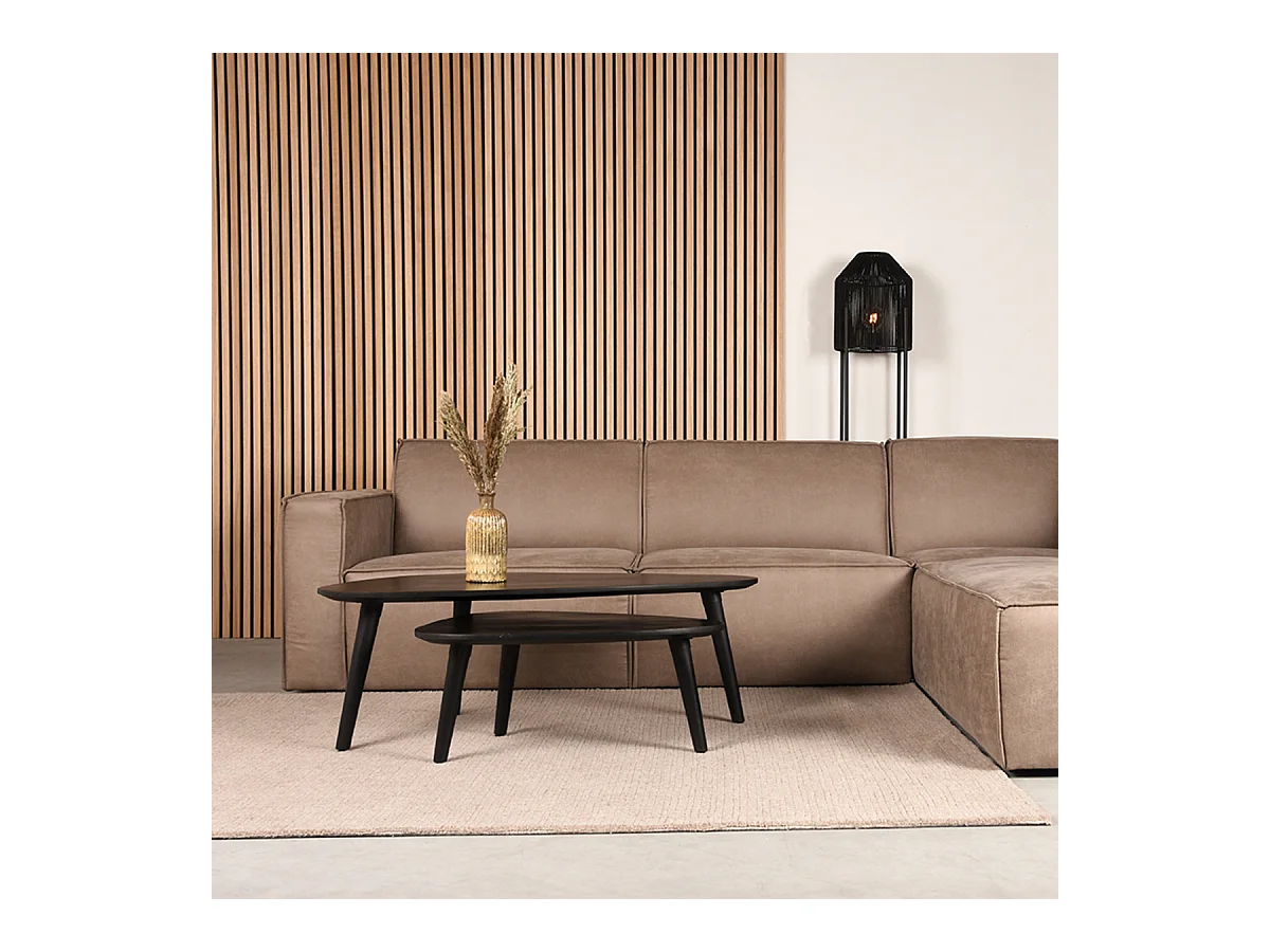 Tapis Wolly - Taupe - Laine - 200x300 cm