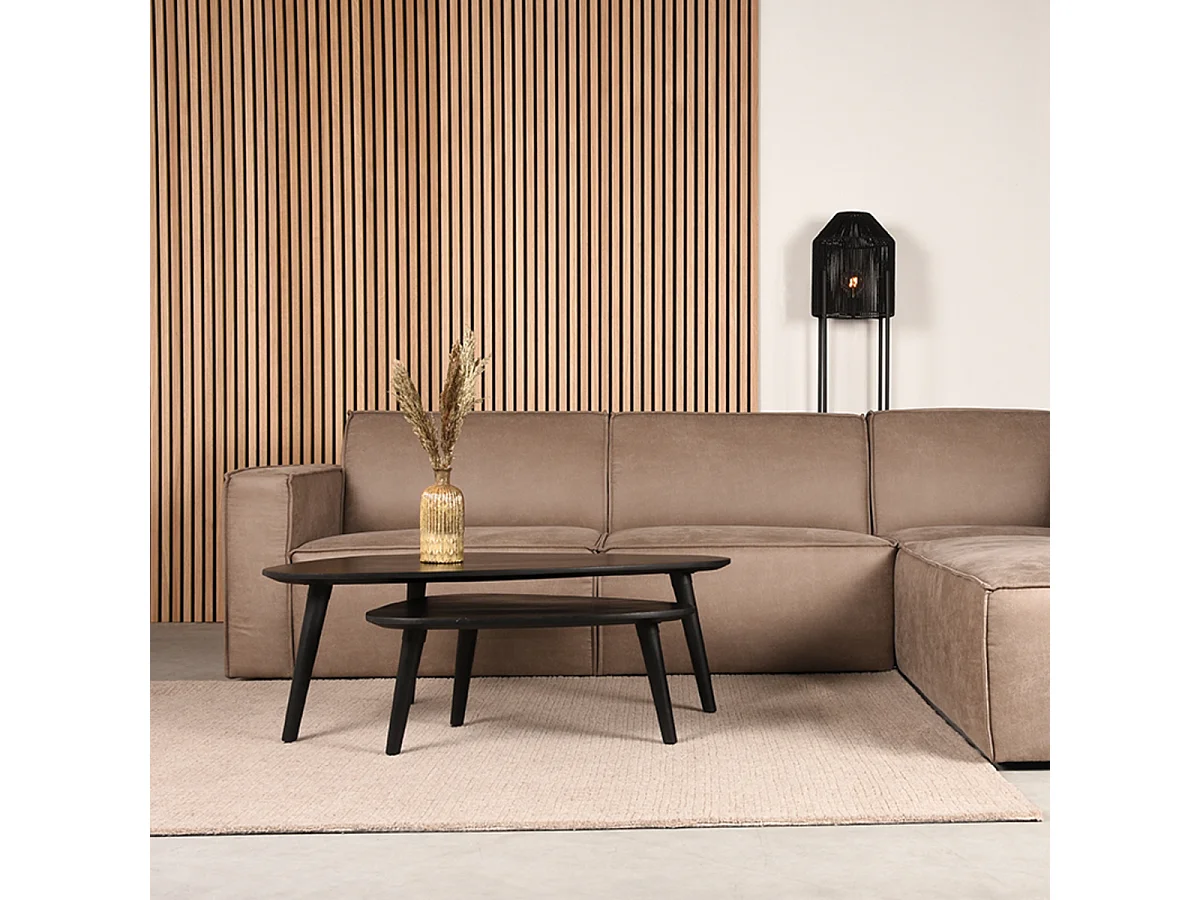 Tapis Wolly - Taupe - Laine - 200x300 cm