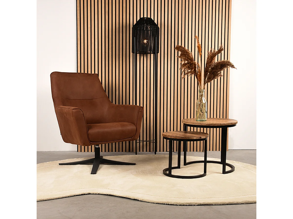 Tapis Mody - Ivoire - Synthétique - 160x230 cm