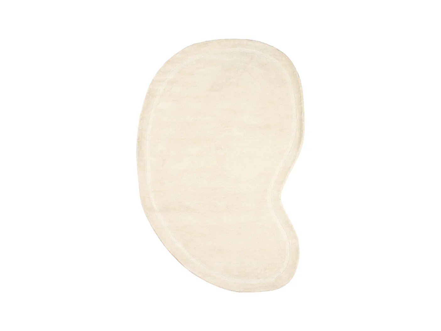 Tapis Mody - Ivoire - Synthétique - 160x230 cm