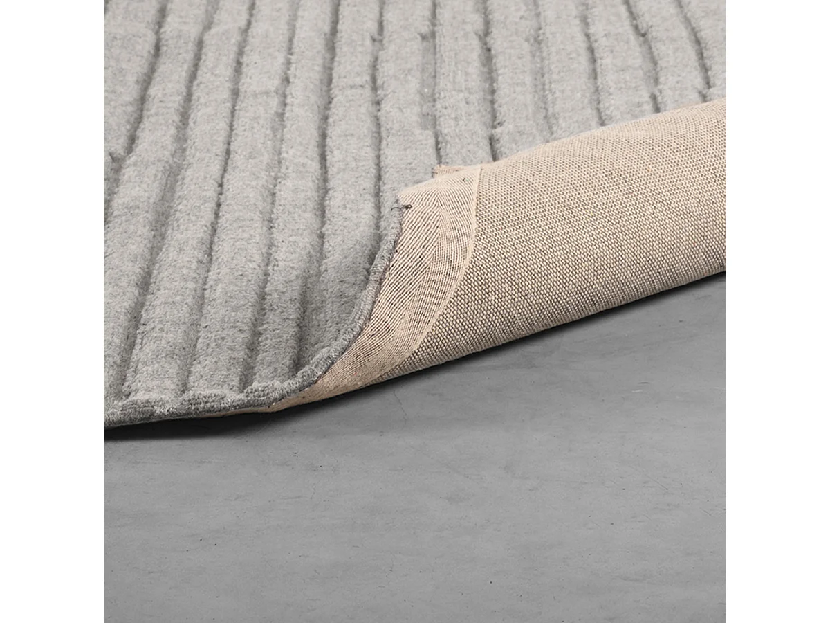 Tapis Luxy - Gris - Synthétique - 200x300 cm