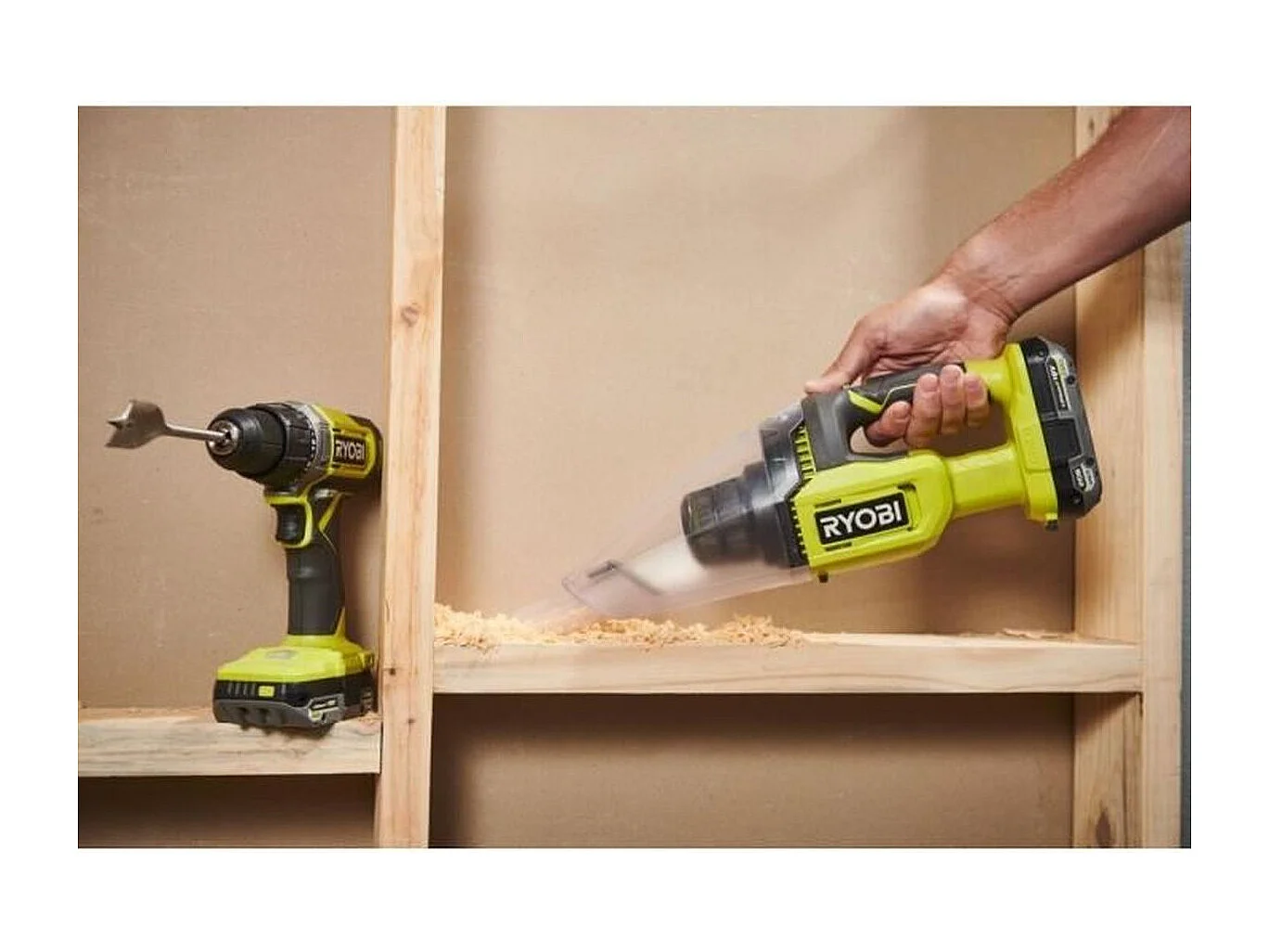 Aspirateur à Main 18V Puissant - Collecteur 600 ml