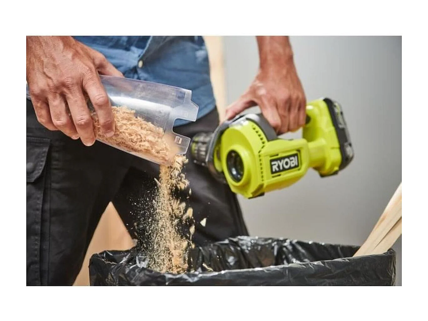 Aspirateur à Main 18V Puissant - Collecteur 600 ml