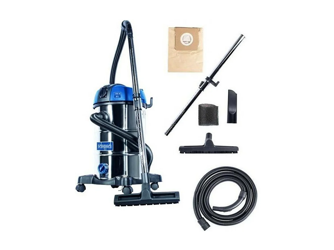 Water- en Stofzuiger 30L 1300W NTS30 Premium SCHEPPACH