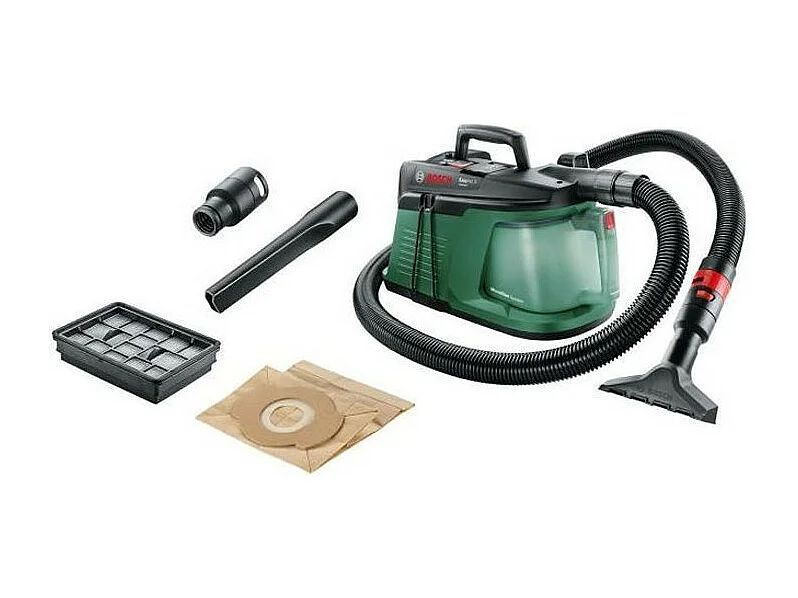 Aspiradora de Polvo Bosch EasyVac 3 - 700W, Caudal 35 l/s, Depresión 240 mbar, Capacidad 2 L